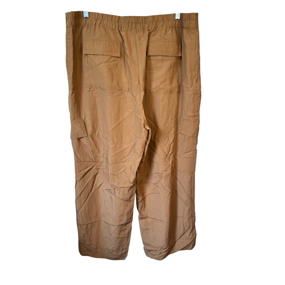 VINCE NWT Mid-Rise Fluid Cargo Trouser Pants Brown Nile Sz 16 Gorpcore $395 MSRP - Picture 5 of 10